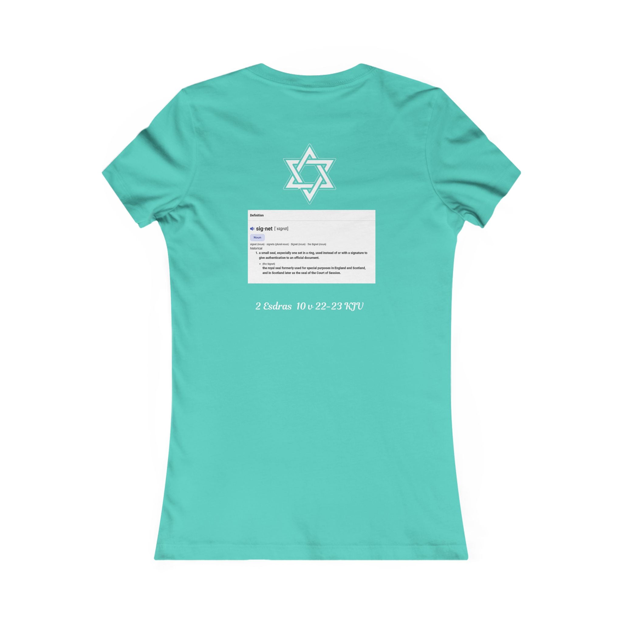 Women's Tee — 'Stolen People Stolen Identity Lost Sheep' Anti-Antisemitism Design