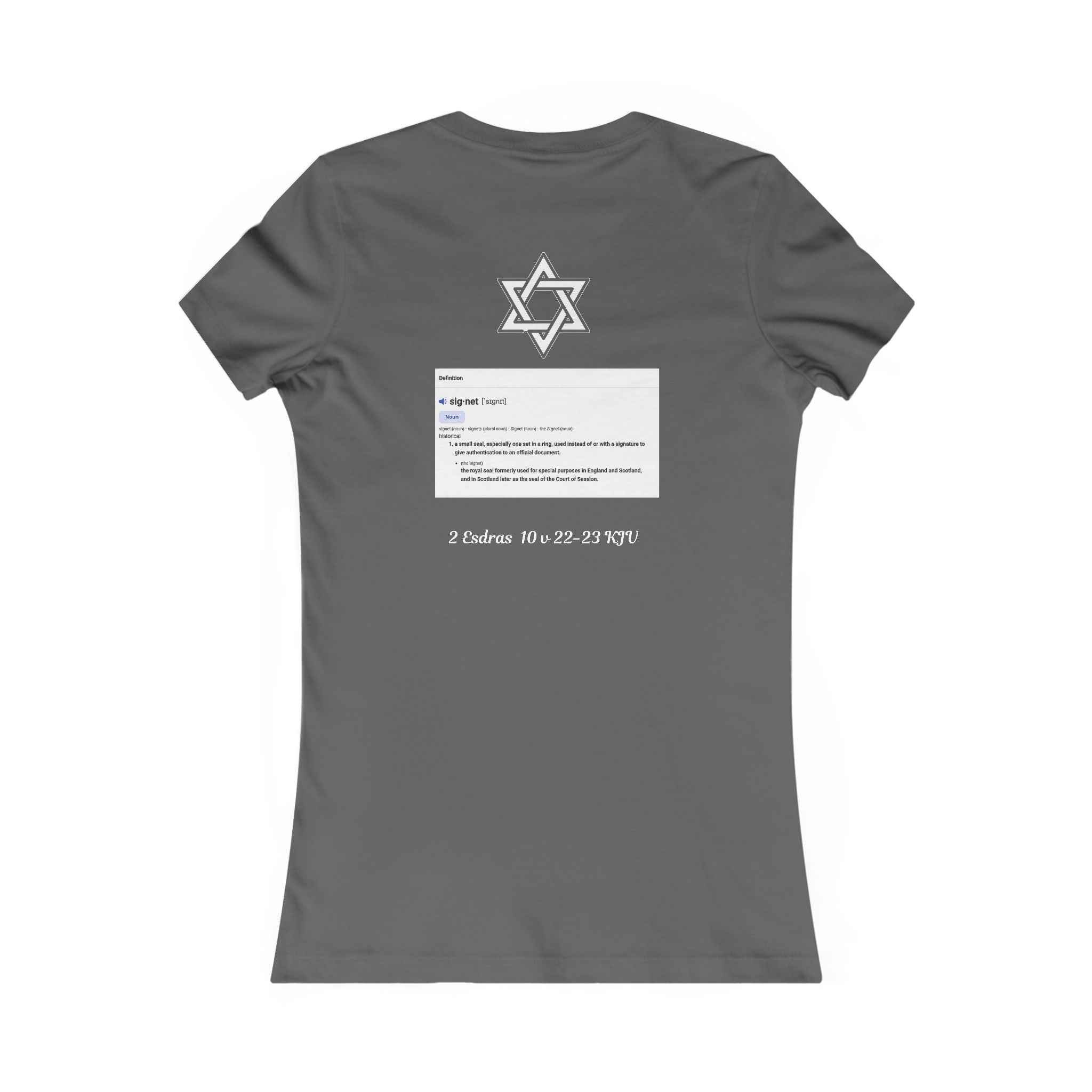 Women's Tee — 'Stolen People Stolen Identity Lost Sheep' Anti-Antisemitism Design