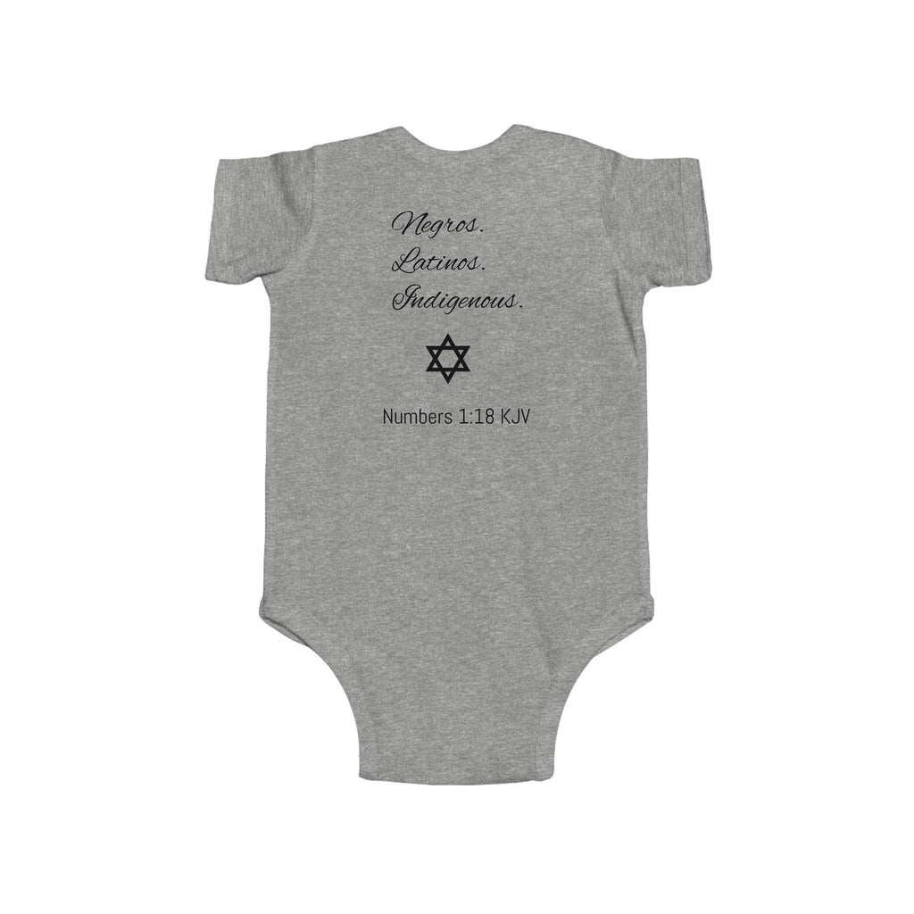 Infant Bodysuit "Chosen & Special" Rainbow — Baby Onesie with Scripture (Numbers 6:24-26 Style)