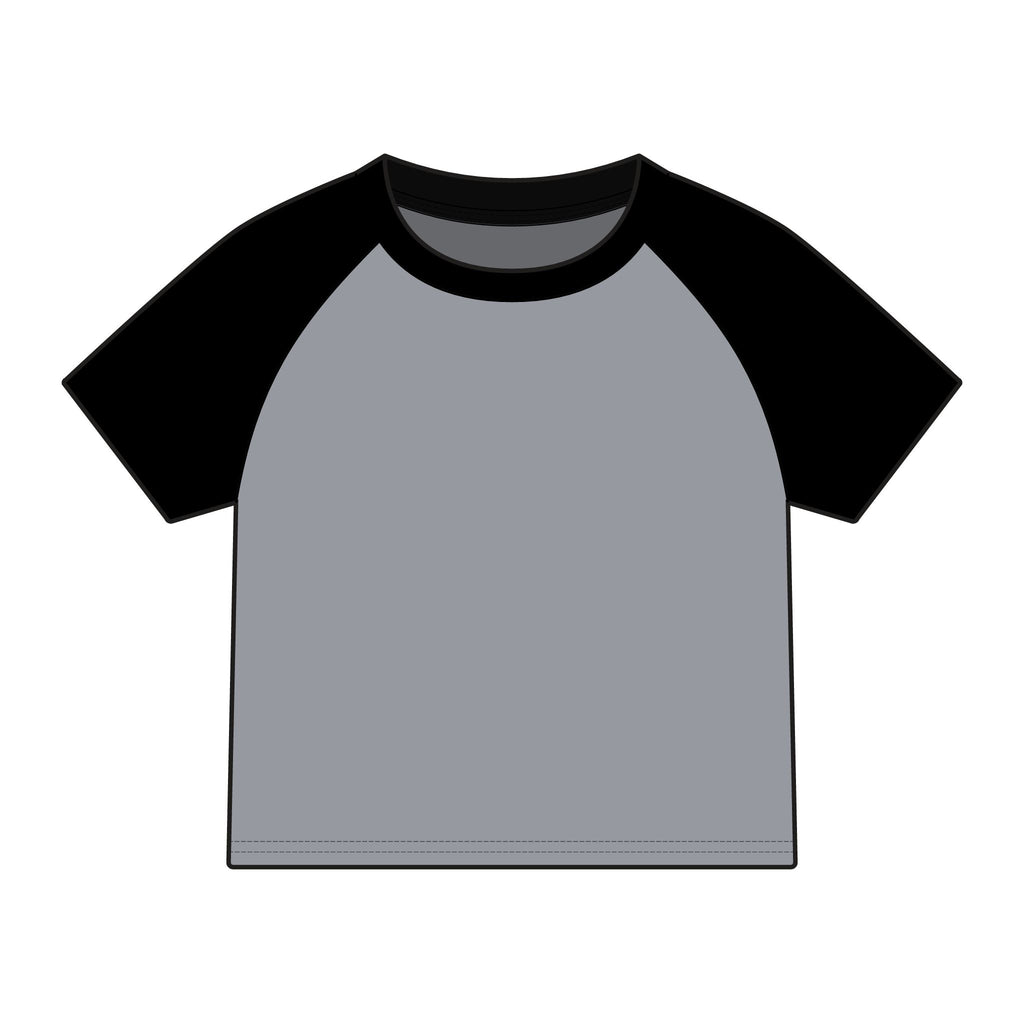 Chosen Raglan Baby Tee — "Chosen" Matthew 15:24 KJV Christian Baby Shirt