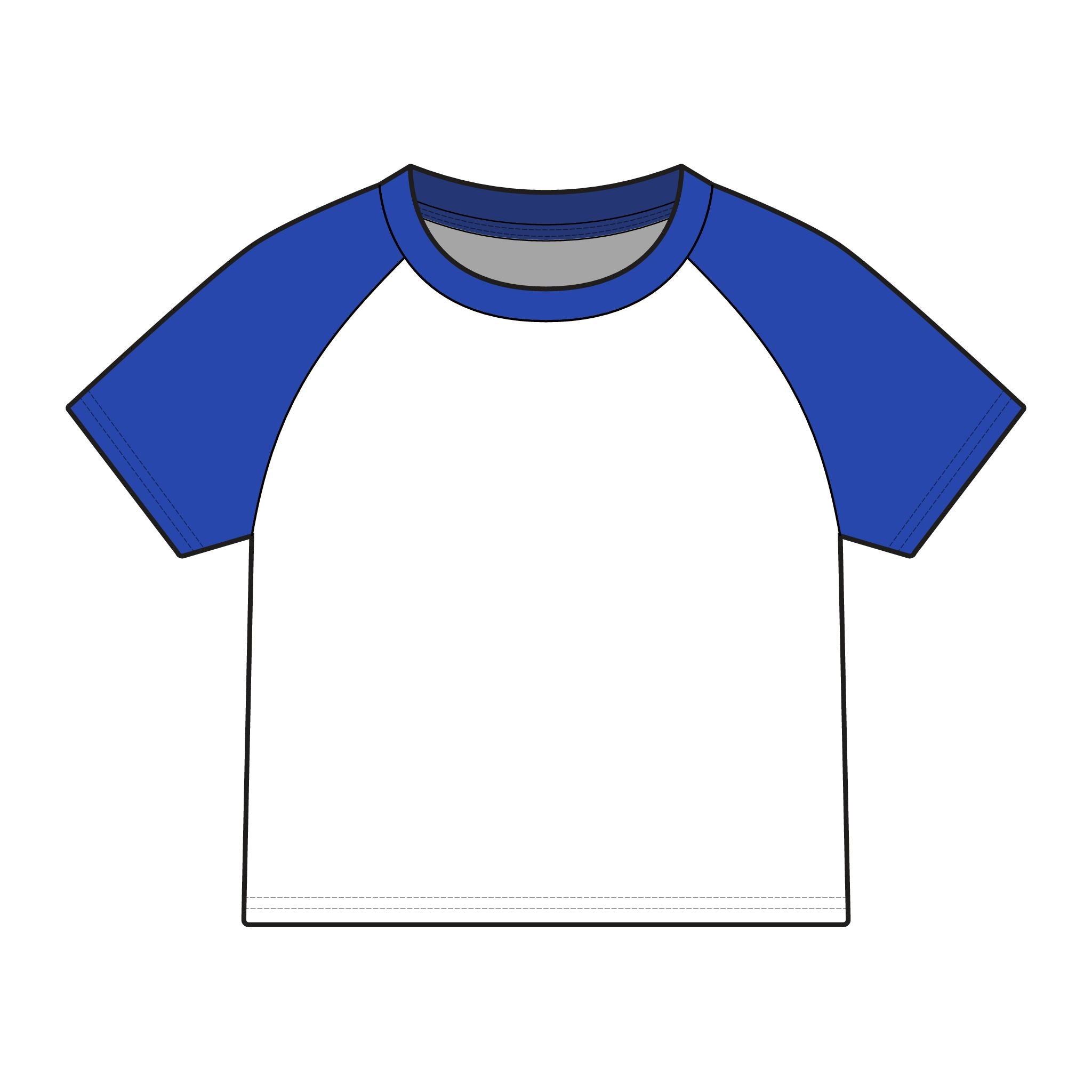 Chosen Raglan Baby Tee — "Chosen" Matthew 15:24 KJV Christian Baby Shirt