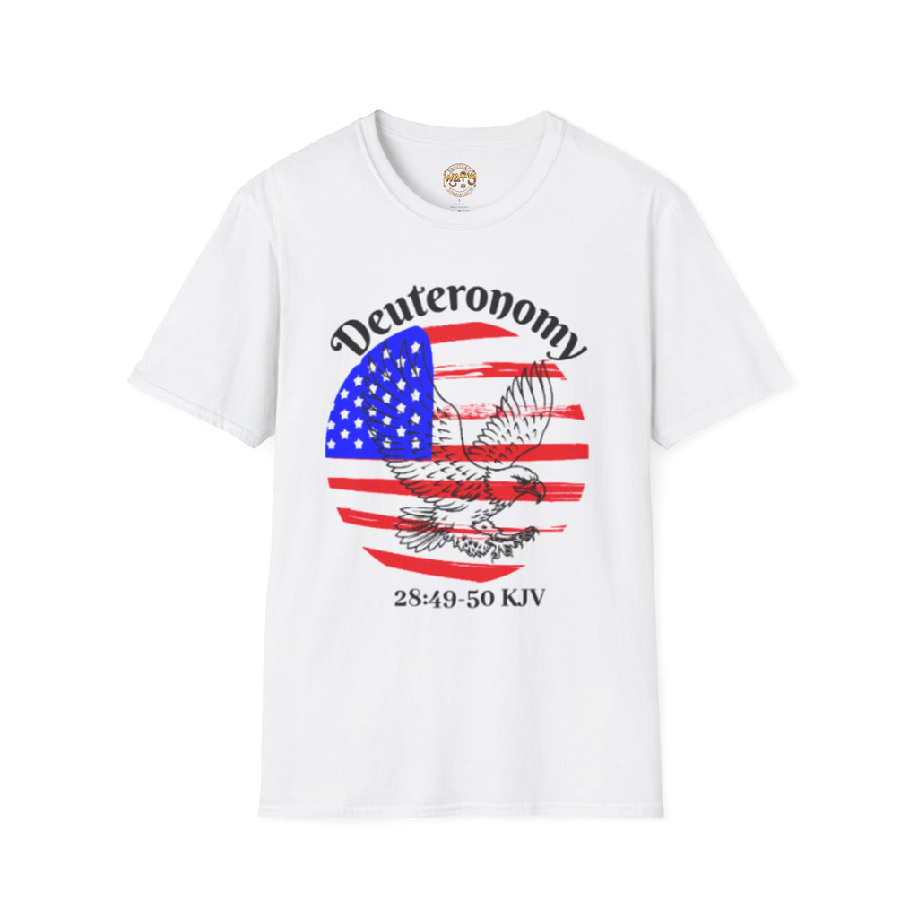 Deuteronomy 28:49-50 Patriotic Eagle T-Shirt