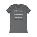 Women's Tee — 'Stolen People Stolen Identity Lost Sheep' Anti-Antisemitism Design