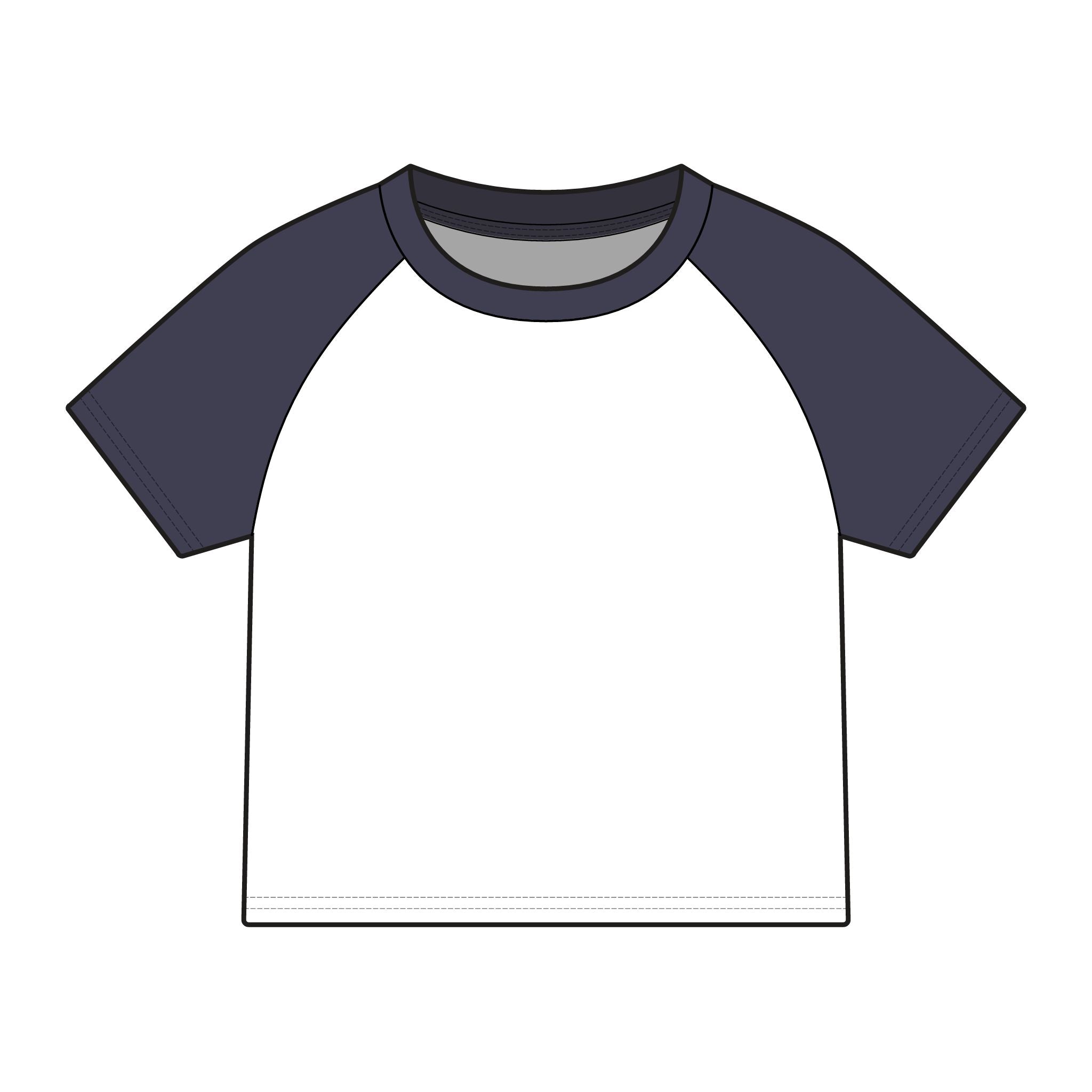 Chosen Raglan Tee — 'Chosen' Matthew 15:24 KJV Ethnic Baby Tee