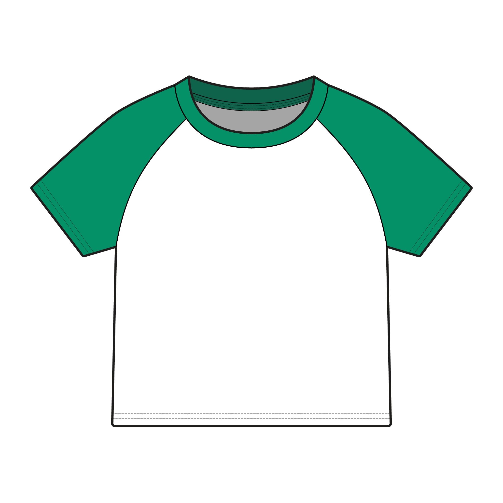 Chosen Raglan Tee — 'Chosen' Matthew 15:24 KJV Ethnic Baby Tee