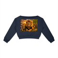 Women's Off-Shoulder Sweatshirt