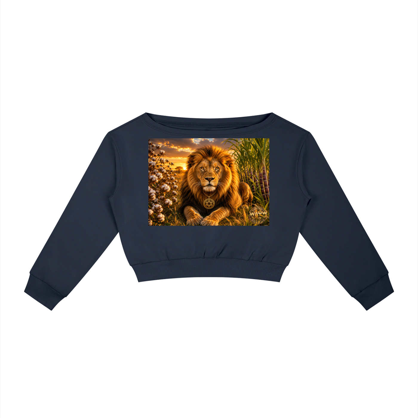 Women's Off-Shoulder Sweatshirt
