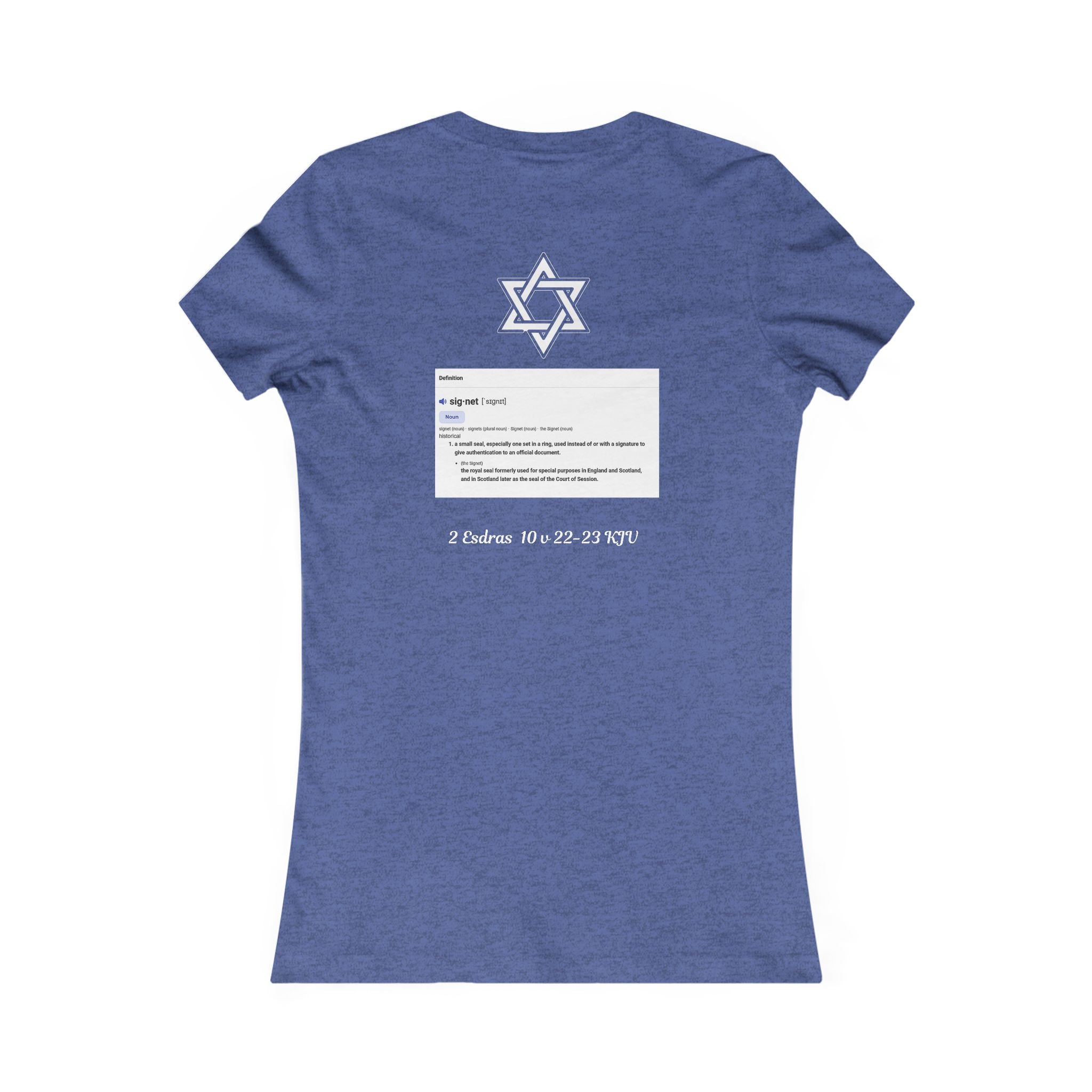 Women's Tee — 'Stolen People Stolen Identity Lost Sheep' Anti-Antisemitism Design