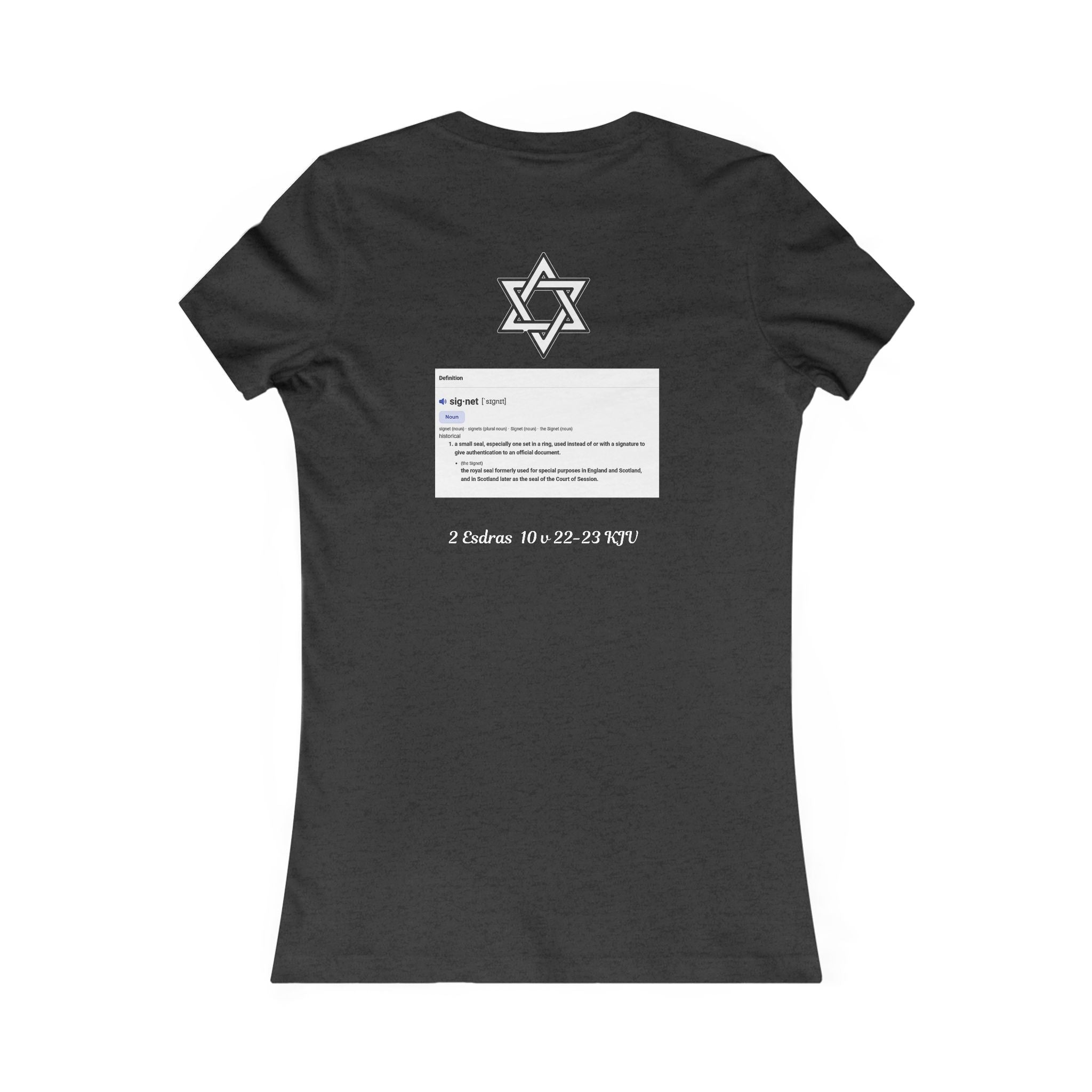 Women's Tee — 'Stolen People Stolen Identity Lost Sheep' Anti-Antisemitism Design