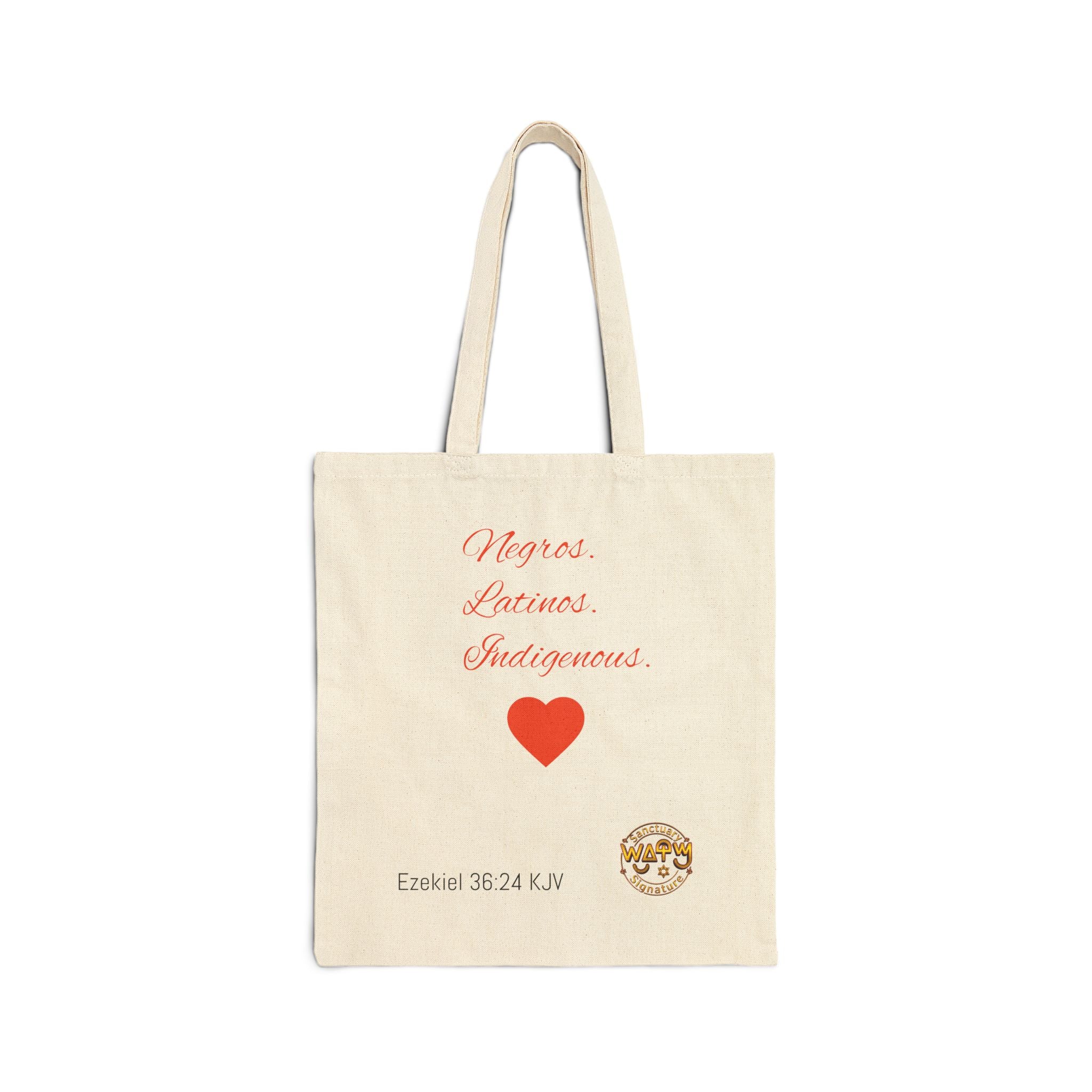 Cotton Canvas Tote Bag
