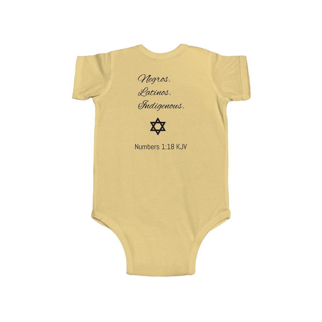 Infant Bodysuit "Chosen & Special" Rainbow — Baby Onesie with Scripture (Numbers 6:24-26 Style)
