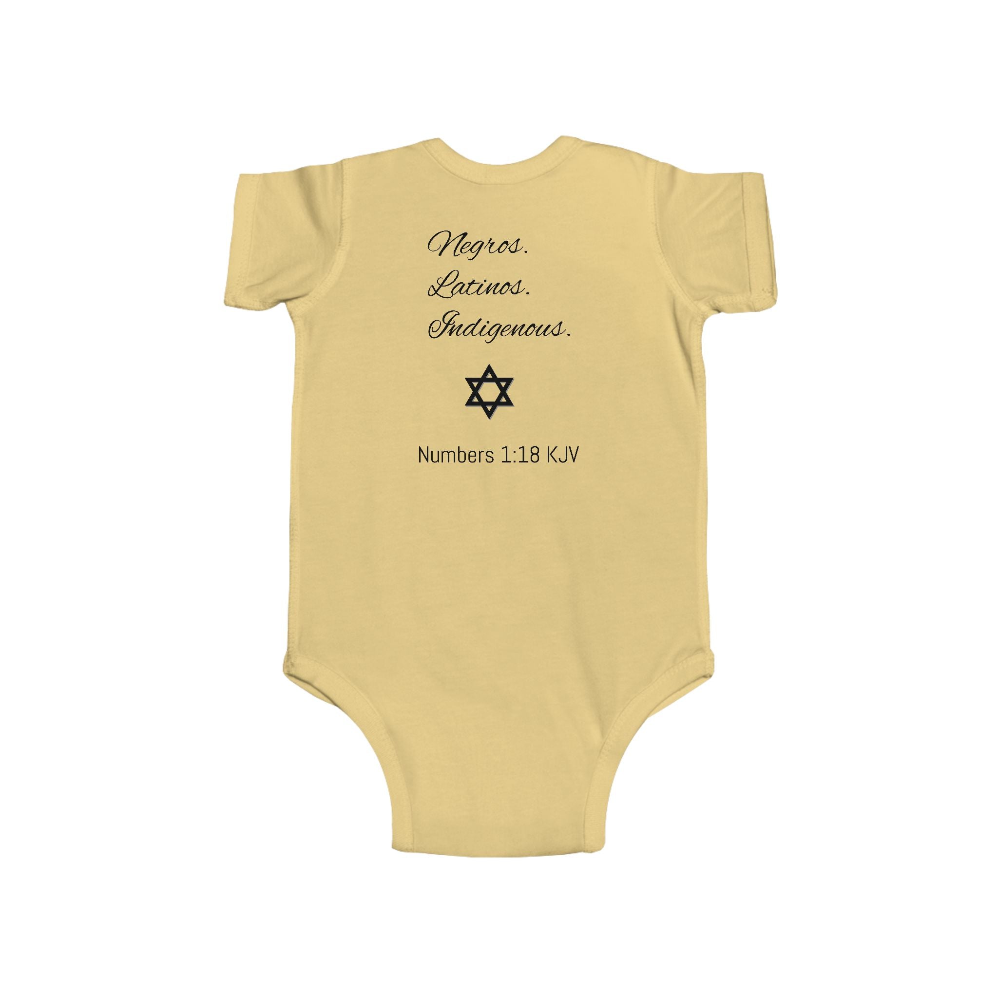 Infant Bodysuit "Chosen & Special" Rainbow — Baby Onesie with Scripture (Numbers 6:24-26 Style)