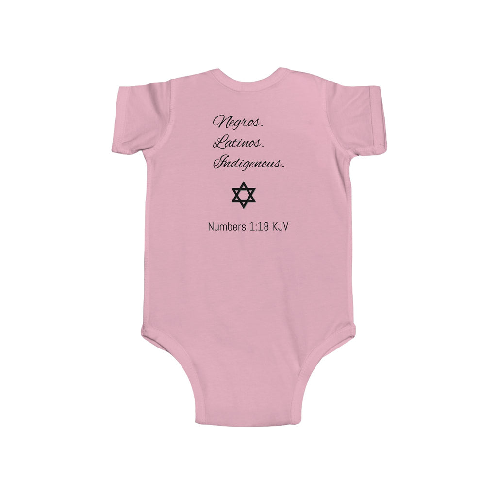 Infant Bodysuit "Chosen & Special" Rainbow — Baby Onesie with Scripture (Numbers 6:24-26 Style)
