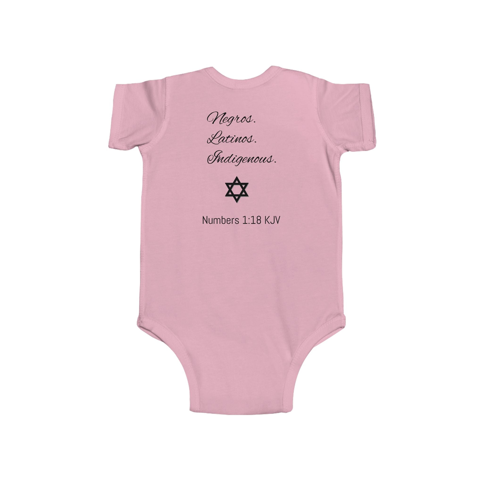 Infant Bodysuit "Chosen & Special" Rainbow — Baby Onesie with Scripture (Numbers 6:24-26 Style)