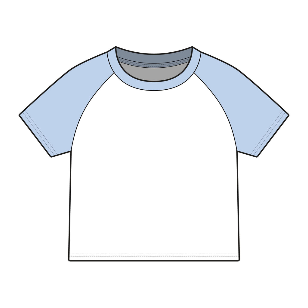 Chosen Raglan Tee — 'Chosen' Matthew 15:24 KJV Ethnic Baby Tee