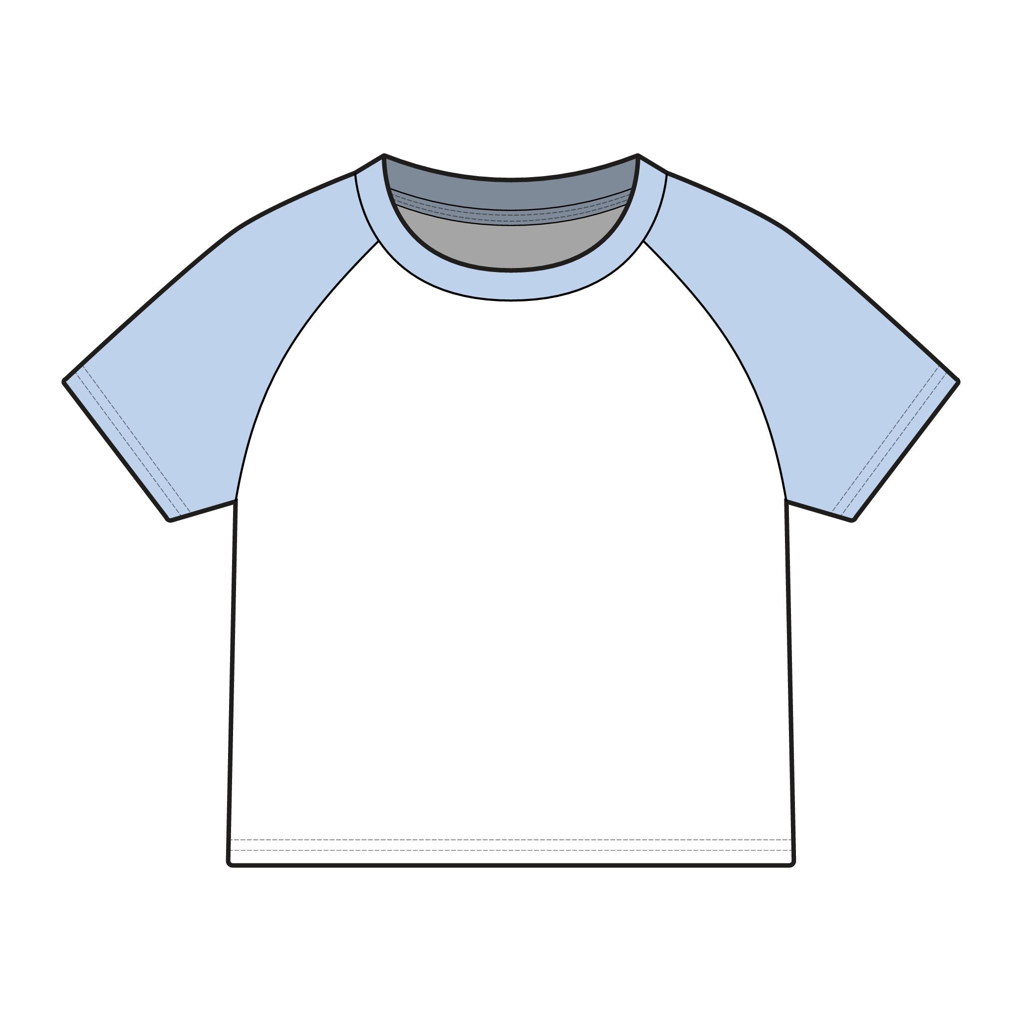 Chosen Raglan Tee — 'Chosen' Matthew 15:24 KJV Ethnic Baby Tee