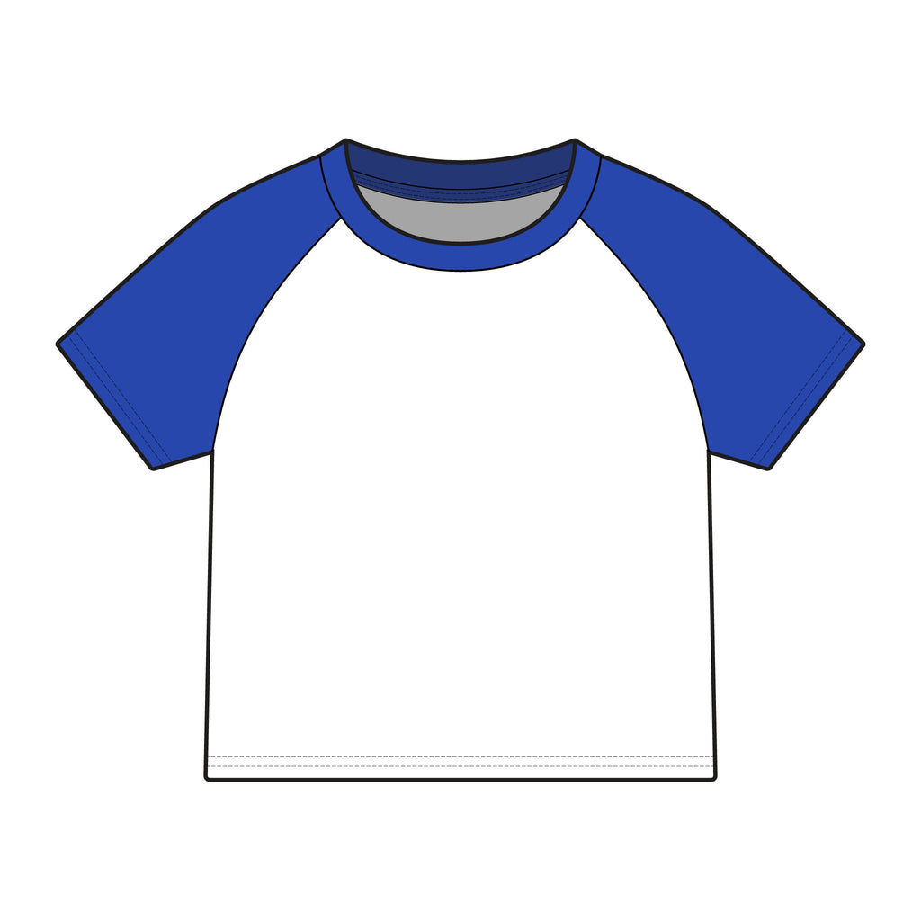 Chosen Raglan Tee — 'Chosen' Matthew 15:24 KJV Ethnic Baby Tee