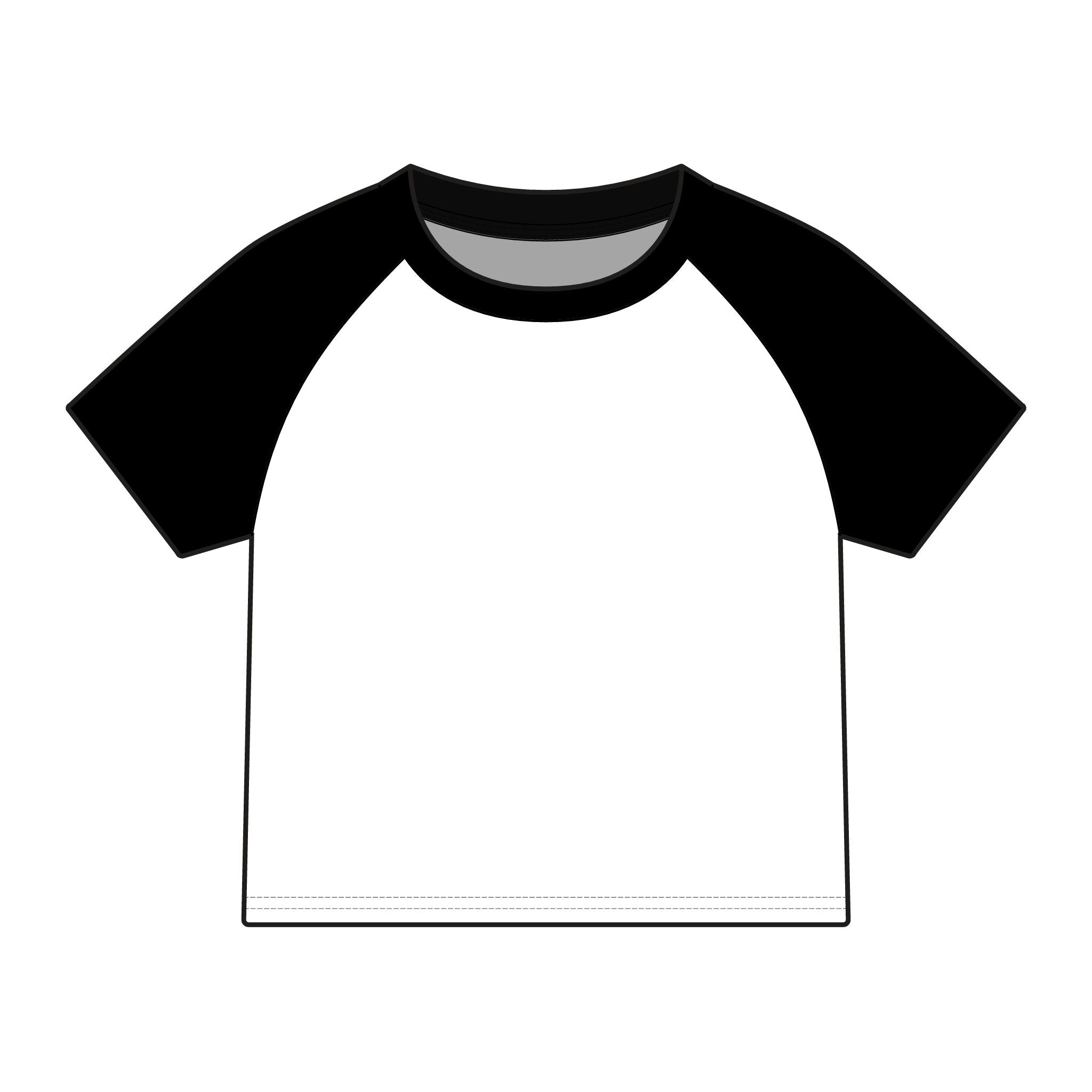 Chosen Raglan Tee — 'Chosen' Matthew 15:24 KJV Ethnic Baby Tee