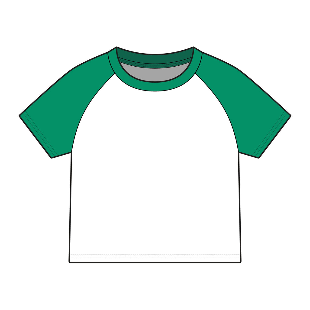 Chosen Raglan Tee — 'Chosen' Matthew 15:24 KJV Ethnic Baby Tee