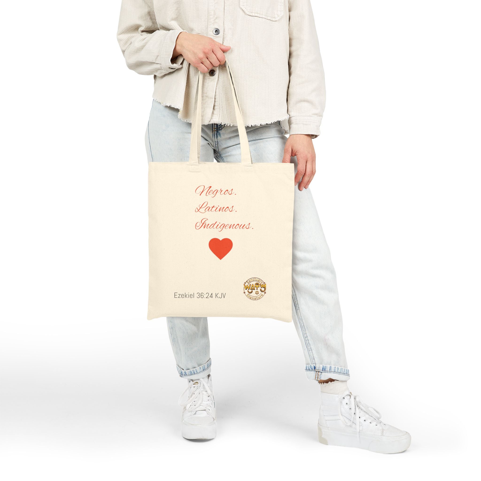 Cotton Canvas Tote Bag